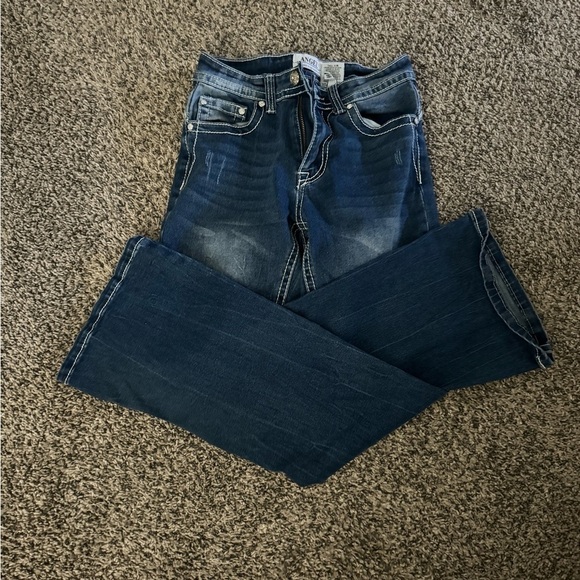 Angel Washed Jewel Bootcut Jeans. Tall size 5/25. - Picture 4 of 6